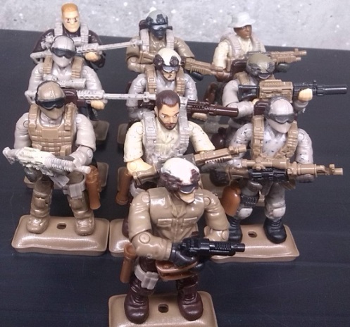 Desert troops